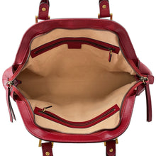 将图像加载到图库查看器中,GUCCI Liber top handle bag Red516459 Leather Size Medium