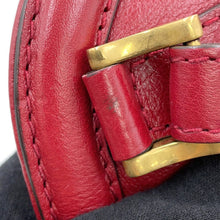 Load image into Gallery viewer, GUCCI ★Liber top handle bag Red516459 Leather Size Medium