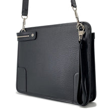 Load image into Gallery viewer, GUCCI Interlocking G Messenger Bag Black735111 Leather