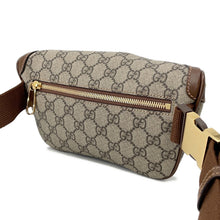 Load image into Gallery viewer, GUCCI ★Interlocking G belt bag Beige/Brown682933 GG Supreme Leather