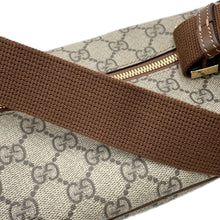 将图像加载到图库查看器中,GUCCI Interlocking G Belt Bag Beige/Brown682933 GG Supreme Leather