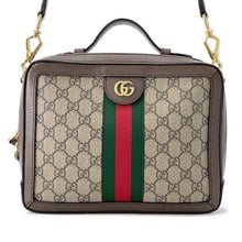 将图像加载到图库查看器中,GUCCI Ophidia GG Supreme Shoulder Bag Beige/Brown550622 PVC Leather