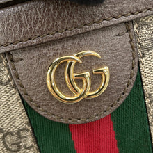 Load image into Gallery viewer, GUCCI Ophidia GG Supreme Shoulder Bag Beige/Brown550622 PVC Leather