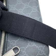 Load image into Gallery viewer, GUCCI Interlocking G Belt Bag Black682933 GG Supreme Leather