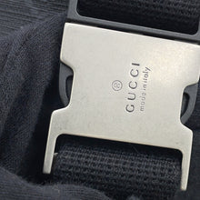 Load image into Gallery viewer, GUCCI ★Interlocking G belt bag Black682933 GG Supreme Leather