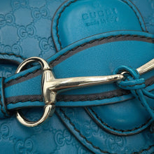 将图像加载到图库查看器中,GUCCI ★Emily MicroGuccissima Chainshoulder Bag Turquise Blue449636 Leather