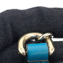 Load image into Gallery viewer, GUCCI Emily MicroGuccissima Chainshoulder Bag Turquise Blue449636 Leather