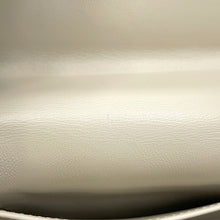 将图像加载到图库查看器中,CELINE Matelasse Mono Chrome Chainshoulder Bag Greige111273 Leather