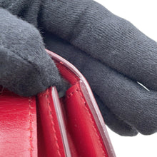 将图像加载到图库查看器中,CELINE ★ Classic Box Red189183DLS Leather Size Small