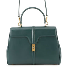 将图像加载到图库查看器中,CELINE Classic 16 Seize 2-Way Handbag Green187373 Leather