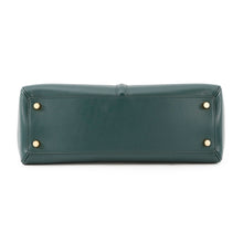 将图像加载到图库查看器中,CELINE Classic 16 Seize 2-Way Handbag Green187373 Leather