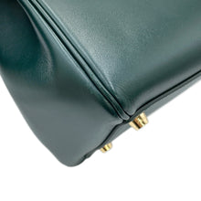 将图像加载到图库查看器中,CELINE Classic 16 Seize 2-Way Handbag Green187373 Leather