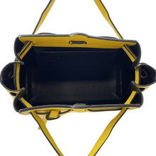 将图像加载到图库查看器中,LOEWE Lazo 2-Way Handbag Yellow329.74.Z71 Leather Size Mini