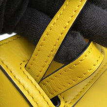 将图像加载到图库查看器中,LOEWE Lazo 2-Way Handbag Yellow329.74.Z71 Leather Size Mini