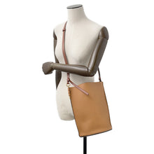 Load image into Gallery viewer, LOEWE Gate bucket Shoulder Bag Brown Leather