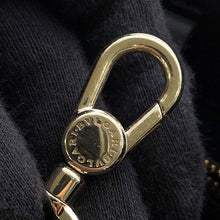 Load image into Gallery viewer, BVLGARI Logo Tote Bag Black Leather