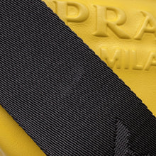 将图像加载到图库查看器中,PRADA Triangle Shoulder Bag Yellow1BH190 Leather