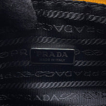 将图像加载到图库查看器中,PRADA ★Triangle Shoulder Bag Yellow1BH190 Leather