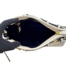 Load image into Gallery viewer, PRADA Bonnie Shoulder Bag White1BH215 Leather Size Small