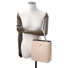 Load image into Gallery viewer, PRADA Panier 2WAYHandbag Pink/Black1BA212 Leather