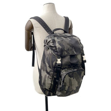 Load image into Gallery viewer, PRADA ★Camouflage Backpack Khaki/BlackV135 Nylon
