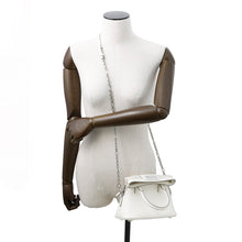 将图像加载到图库查看器中,Maison Margiela Maison Margiela 5AC Shoulder Bag WhiteS56WG0081 Calf Leather Size micro
