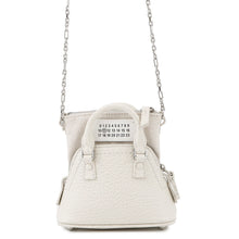 将图像加载到图库查看器中,Maison Margiela ★Maison Margiela 5AC Shoulder Bag GreigeSB3WG0025 Leather Canvas Size baby