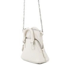 将图像加载到图库查看器中,Maison Margiela Maison Margiela 5AC Shoulder Bag GreigeSB3WG0025 Leather Canvas Size baby