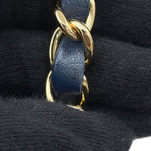 Load image into Gallery viewer, CHANEL Coco Neige Bowling Bag NavyAS5059 Shearling Lambskin Size Large