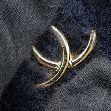 Load image into Gallery viewer, CHANEL Coco Neige Bowling Bag NavyAS5059 Shearling Lambskin Size Large