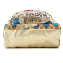 Load image into Gallery viewer, CHANEL CC Logo Graffiti Backpack Gold/MulticolorAS0867 Canvas Leather