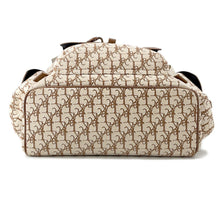 将图像加载到图库查看器中,Dior Backpack Cactus JackCollaboration Beige/Brown1ESBA163JOD Canvas Leather