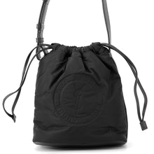 Load image into Gallery viewer, SAINT LAURENT PARIS ★Rive Gauche bucket bag Black710261 Nylon Leather