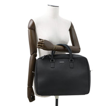 将图像加载到图库查看器中,BURBERRY Briefcase Dark Navy8094243 Leather