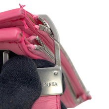 Load image into Gallery viewer, Bottega Veneta ★MAXI INTRECCIATO Small Double Pouch Pink574049 Leather Size Small