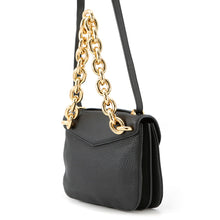 将图像加载到图库查看器中,Bottega Veneta Mount Envelope Shoulder Bag Black667399 Leather