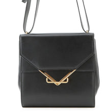 将图像加载到图库查看器中,Bottega Veneta The Clip Shoulder Bag Black652391 Box Calf LeatherLeather