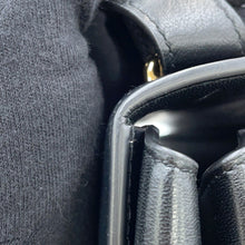 将图像加载到图库查看器中,Bottega Veneta The Clip Shoulder Bag Black652391 Box Calf LeatherLeather