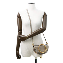 Load image into Gallery viewer, Chloe ★Nile Minaudière 2-Way Bag GrayCHC17US302H5H Leather