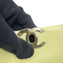 Load image into Gallery viewer, CHANEL Top handle Matelasse Shoulder YellowAS4543 Shiny Calf Leather Size Mini