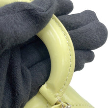 Load image into Gallery viewer, CHANEL Top handle Matelasse Shoulder YellowAS4543 Shiny Calf Leather Size Mini