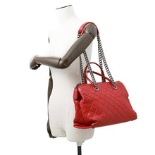 将图像加载到图库查看器中,CHANEL Matelasse 2WAYBag RedA92748 Leather