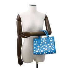 Load image into Gallery viewer, LOUIS VUITTON ★Onthego LVxYKCollaboration Blue/WhiteM46424 Monogram Empreinte Leather Infinity Dot Size PM