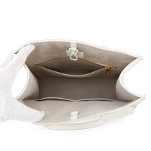 将图像加载到图库查看器中,LOUIS VUITTON ★Rock Me Tote BlancM55817 Grained Calf Leather Size PM