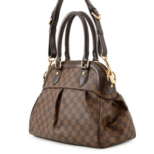 将图像加载到图库查看器中,LOUIS VUITTON ★Trevi RedN51997 Damier Ebene Canvas Size PM