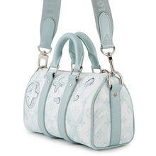 将图像加载到图库查看器中,LOUIS VUITTON Keepall Bandouliere Light BlueM22527 Monogram Aqua Garden Size 25