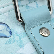 Load image into Gallery viewer, LOUIS VUITTON Keepall Bandouliere Light BlueM22527 Monogram Aqua Garden Size 25