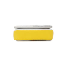 将图像加载到图库查看器中,BURBERRY TB logo Lola Yellow/Gray/White Leather
