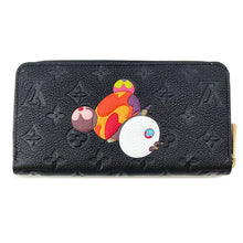 将图像加载到图库查看器中,LOUIS VUITTON ★LV × TM Zippy Wallet_Japan Limited Edition NoirM14160 Monogram Empreinte Leather