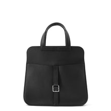 Load image into Gallery viewer, HERMES ★Halzan Black Taurillon Clemence Size 25